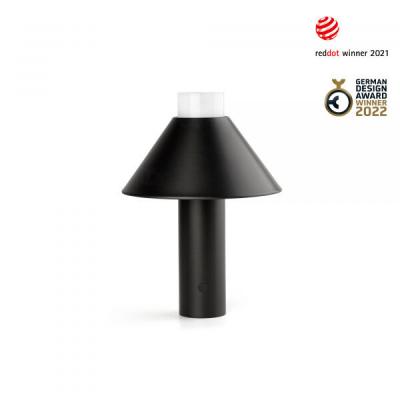 FARO BARCELONA Faro FUJI - Lampe d'ext&eacute;rieur portative &agrave; DEL int&eacute;gr&eacute;e, noir, 2700K