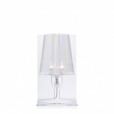 KARTELL  Take lampe &agrave; poser design, transparent