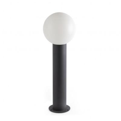 FARO OUTDOOR Faro Moon - Bornes D'ext&eacute;rieur Au Sol Gris Clair, E27, Ip44