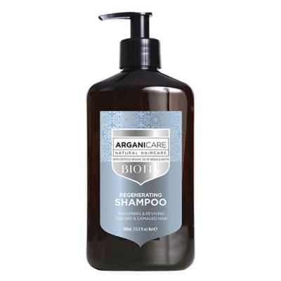 ARGANICARE Shampooing r&eacute;g&eacute;n&eacute;rant cheveux secs Biotine  400ML