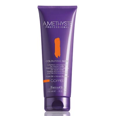 FARMAVITA  Masque Cheveux Colorant Am&eacute;thyste 250 ml Copper