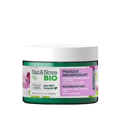 NAT&NOVE BIO Masque nourrissant bio 300ml cheveux tr&egrave;s secs 
