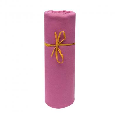 P TIT BASILE P'tit Basile Drap housse b&eacute;b&eacute; jersey bio lie de vin 60x120