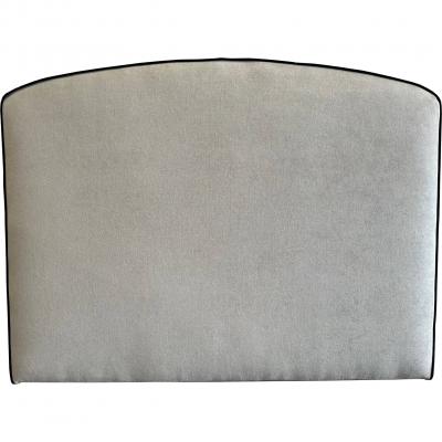 SOMEO  T&ecirc;te de lit RONDA 190 cm beige - 