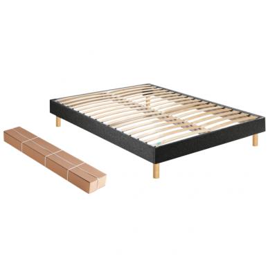 MERINOS Sommier  SELF KIT 90x200 Gris Anthracite Chin&eacute;