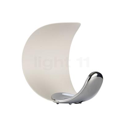 LUCEPLAN Lampe &Agrave; Poser De Designer Curl Blanche/Miroir