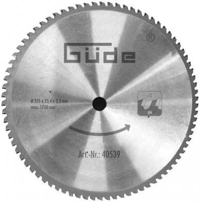 GUEDE G&uuml;de Lame de scie 350x2.6x25.4mm 
