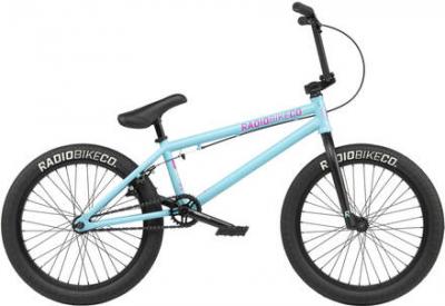 RADIO BIKES Radio Bike Co Radio Evol 20"" BMX Freestyle Bike (Matt Sky Blue)
