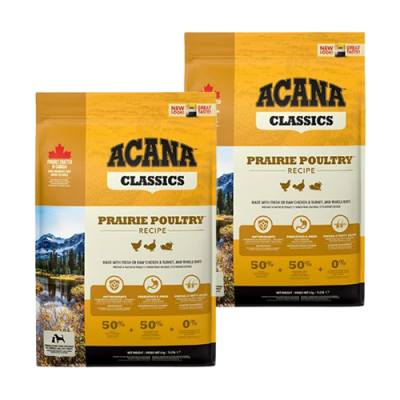 ACANA Prairie Poultry Nourriture Chiens Natural 11.4 Kg 
