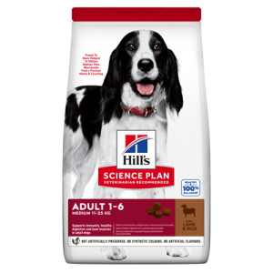 HILL&APOS;S Hill's Adult Medium agneau pour chien 2,5 kg 