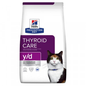 HILL S PRESCRIPTION DIET Hill's Prescription Diet Y/D Thyroid pour chat 2 x 3 kg