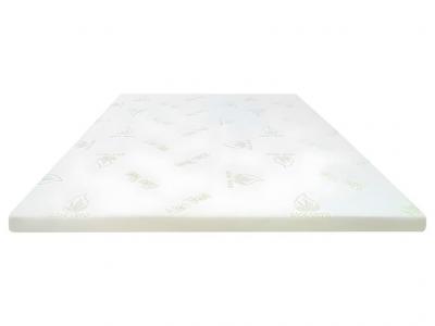 VENTE UNIQUE Surmatelas Luxe m&eacute;moire de forme - 180 x 200 cm - LACETO de NATUREA