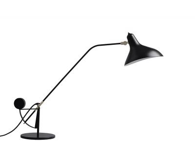 Lampe de bureau en acier noir BS3 Mantis - DCW Editions
