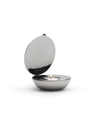 DESIGN HOUSE STOCKHOLM  Bougeoir Shell - nickel