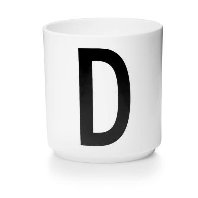 DESIGN LETTERS  Tasse en porcelaine Personal  - D - blanc