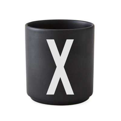 DESIGN LETTERS  - Tasse noire  - Noir - X