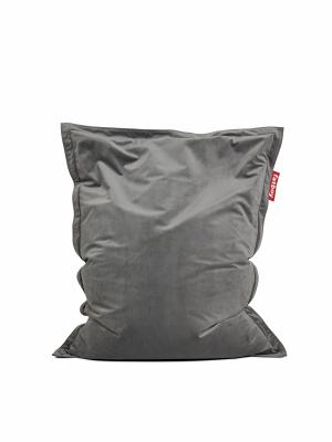 FATBOY Pouf - ORIGINAL SLIM VELVET Taupe L 155 x P 120 cm