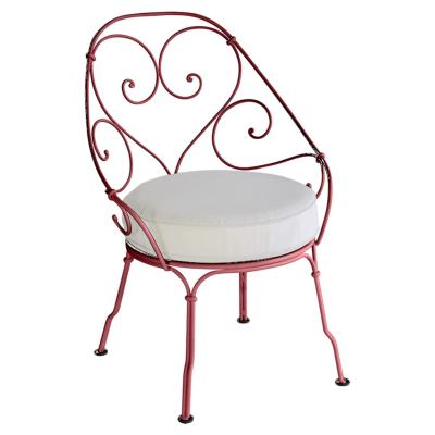 FERMOB  Fauteuil 1900 Cabriolet - 43 chili - blanc gris&eacute;