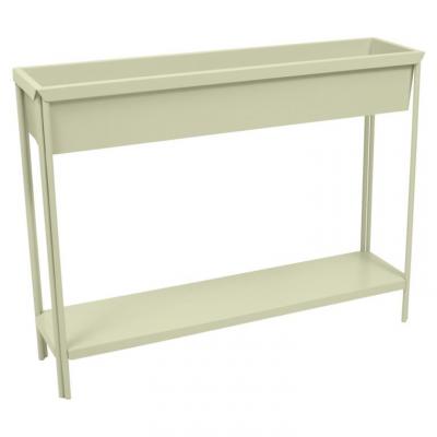 FERMOB  Jardini&egrave;re TERRAZZA - 65 vert tilleul - L