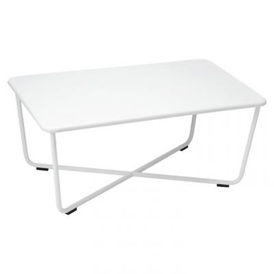 FERMOB  Table basse CROISETTE - 01 blanc coton