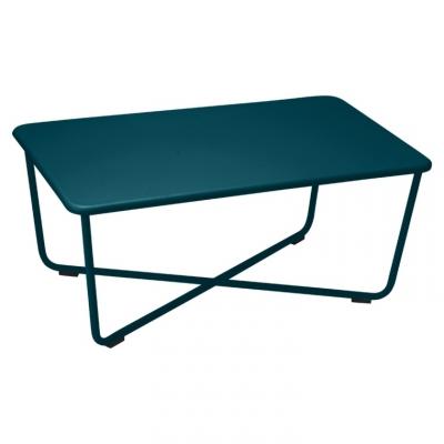 FERMOB  Table basse CROISETTE - 21 bleu acapulco