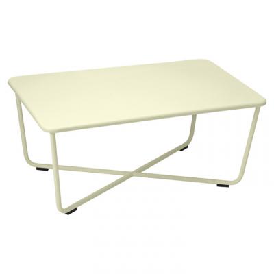 FERMOB  Table basse CROISETTE - 65 vert tilleul