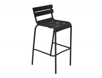 Fermob Tabouret de bar LUXEMBOURG avec dossier - 42 r&eacute;glisse