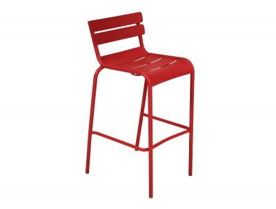 Fermob Tabouret de bar LUXEMBOURG avec dossier - 43 chili mat