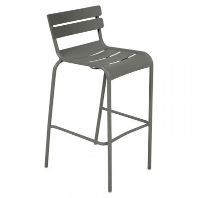 Fermob Tabouret de bar LUXEMBOURG avec dossier - 48 romarin mat