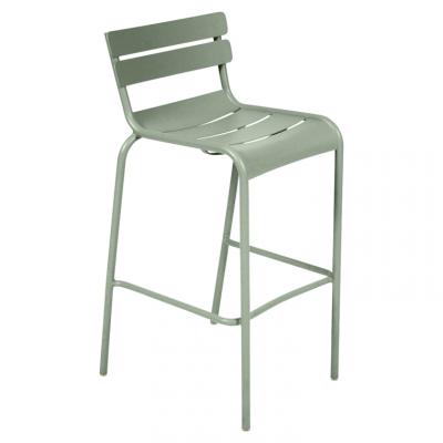 Fermob Tabouret de bar LUXEMBOURG avec dossier - 82 cactus mat
