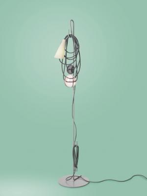 FOSCARINI Filo Lampadaire Am&eacute;thyste Queen - 