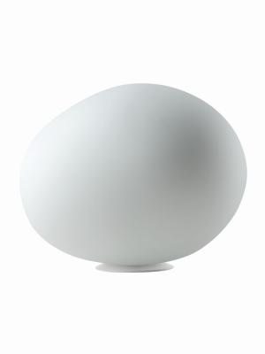 FOSCARINI Lampe de table Gregg Grande verre blanc / L 47 cm - 