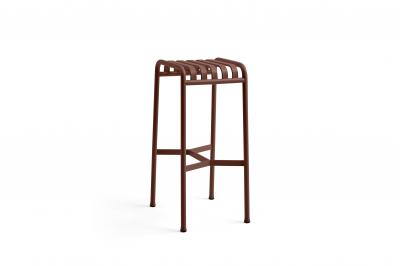 HAY - Palissade Tabouret de bar, rouge fer