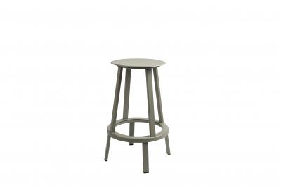HAY Tabouret de bar Revolver Stool - Hauteur 65 cm - gris