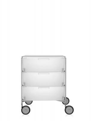 Kartell Caisson Mobil 3 - glacier - avec roulettes