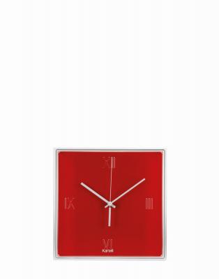 Kartell Tic & Tac, Montre, Orange Rouge