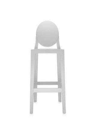 Kartell Tabouret de bar One More - blanc - 75 cm