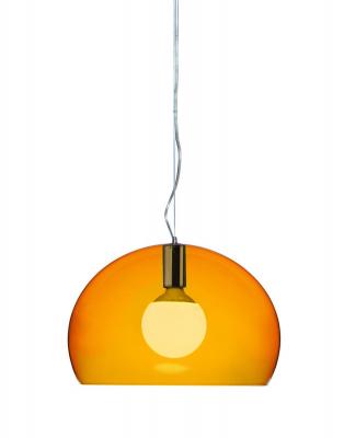 KARTELL  Small Fl/Y, Lampe &agrave; Suspension, Orange