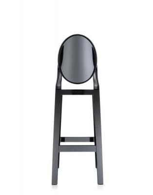 Kartell Tabouret de bar One More - noir - 65 cm