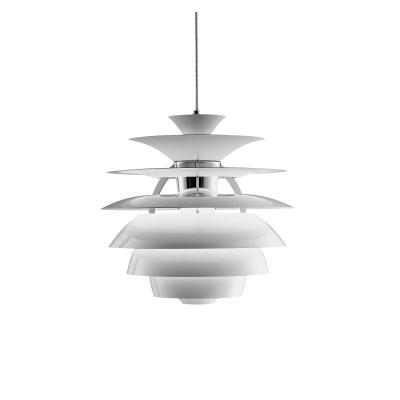 LOUIS POULSEN Suspension en aluminium blanc 40 x 39 cm PH Snowball - 