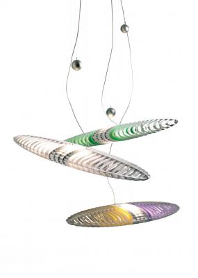 LUCEPLAN  - Titania Suspension lumineuse D17, aluminium