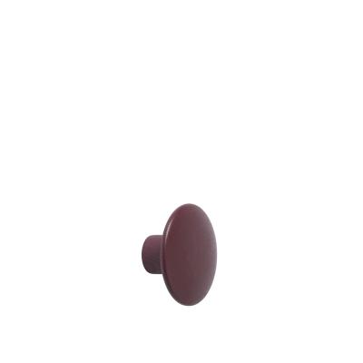 MUUTO  - Crochet mural """"The Dots"""""""" single small, bourgogne