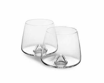 NORMANN COPENHAGEN Carafe & verre - Verres WHISKY Diam 7,3cm x H 8,2cm Verre