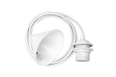 UMAGE Monture de Suspension 2,1m C&acirc;ble Blanc Tissu - 