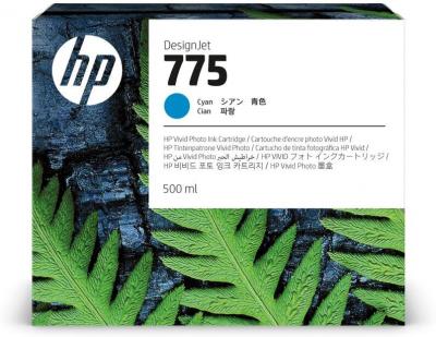 HP  Cartouche encre Cyan  775 - 500 ml 1XB17A