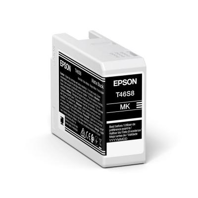 EPSON T46S80N Encre Noir Mat  25 ml
