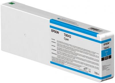EPSON  T55K2 - 700 ml - cyan - original - cartouche d'encre - pour SureColor SC-P7000V, SC-P9000V