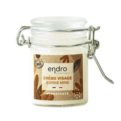 ENDRO Cr&egrave;me Visage Bio Hydratante 50 ml - Bonne mine