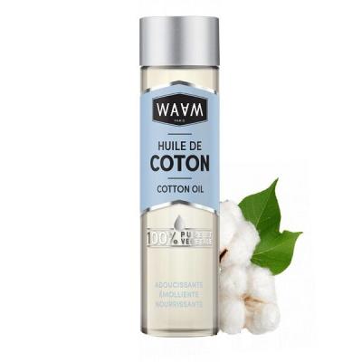 WAAM  Cosmetics Huile de Coton 100 ml - Adoucissante et Apaisante