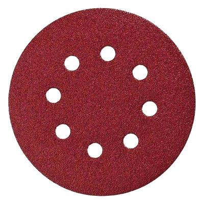 MAKITA  - disque abrasif 125 mm et 8 trous - grain : 180